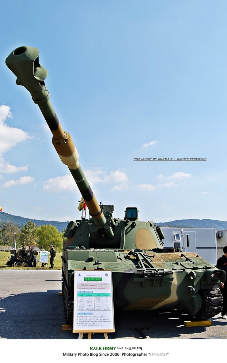 155mm 자주포 K55.. : 네이버 블로그