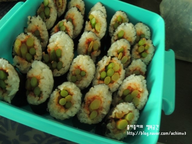 한입김밥 이미지