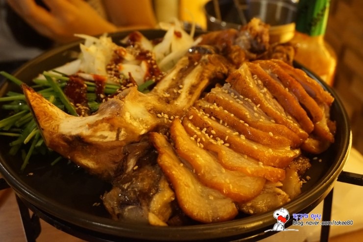 선릉역 맛집 / 화덕에 구운 무한족발!! 화덕키친!! - 선릉 지역 추천맛집 화덕키친 후기