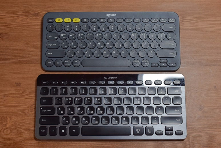 전설의 블루투스 키보드 비교 로지텍 K380 Vs K810 네이버 블로그
