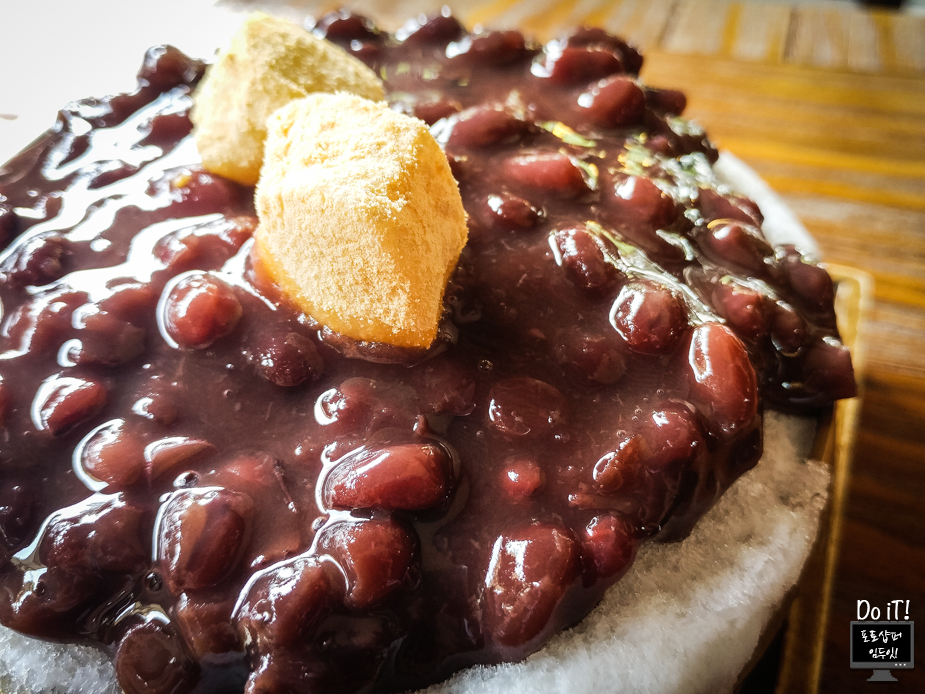 팥빙수 이미지