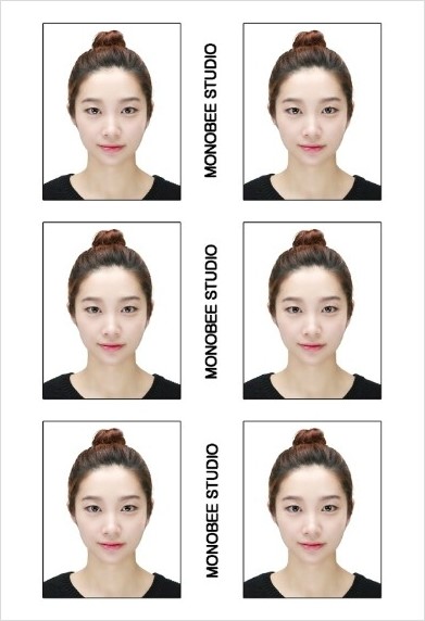 운전면허증사진 크기 / 여권사진 사이즈 신분증사진 : 네이버 블로그